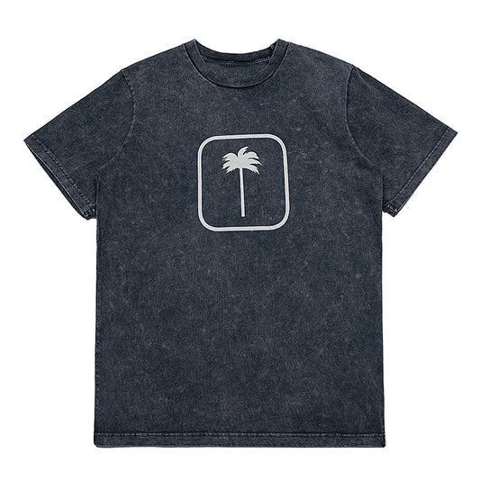 Men's Bottoming Shirt Top Coconut Tree