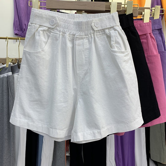 Men's And Women's Fashion Simple Solid Color Loose Casual Pants