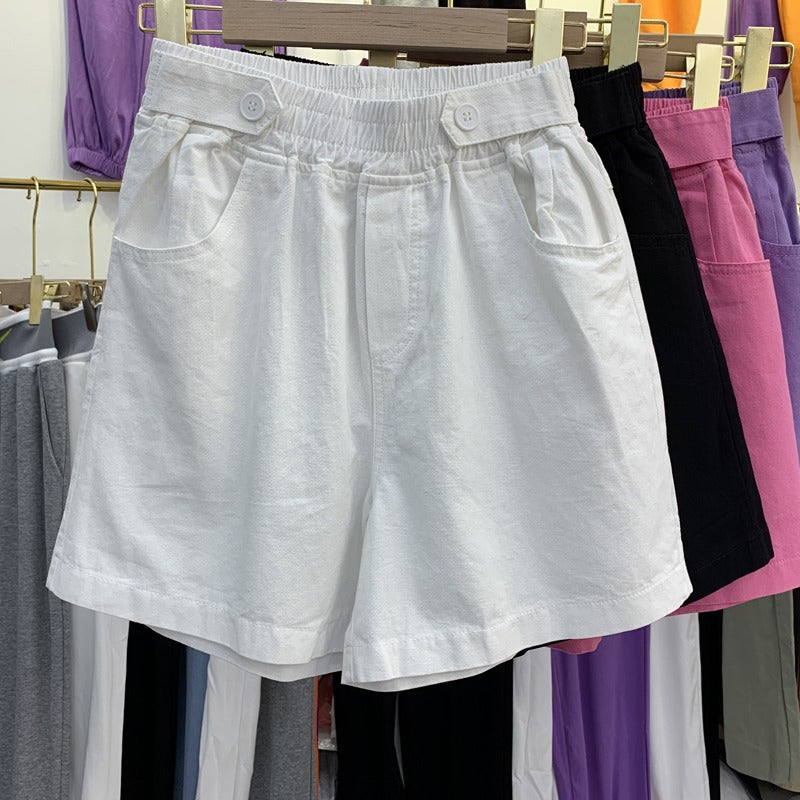 Men's And Women's Fashion Simple Solid Color Loose Casual Pants