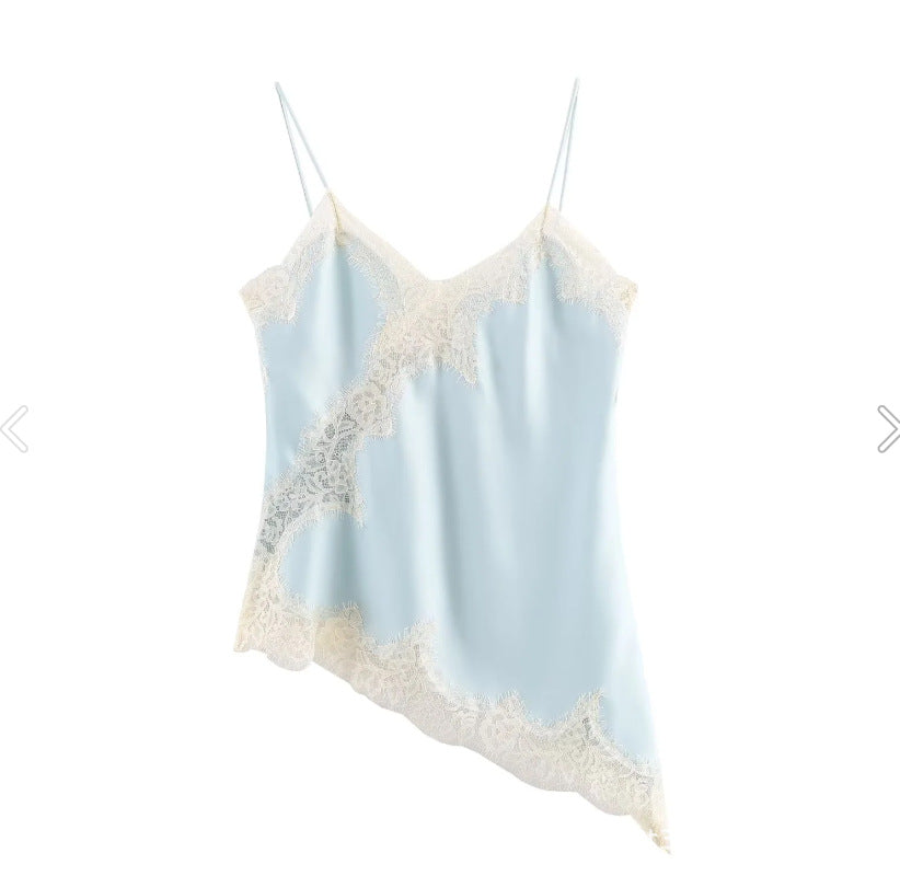 Fashionable, Chic, Sexy Lace Asymmetrical Dress