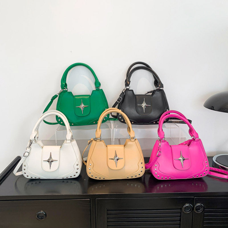 Women's Fashion Simple Casual Portable Messenger Bag