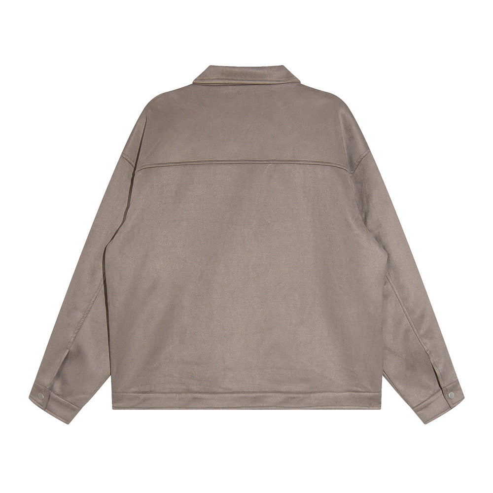 Men's Autumn And Winter Loose Casual Design Pocket Flying Baseball Uniform Fashion Brand