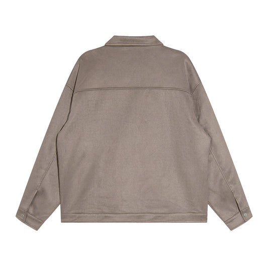 Men's Autumn And Winter Loose Casual Design Pocket Flying Baseball Uniform Fashion Brand