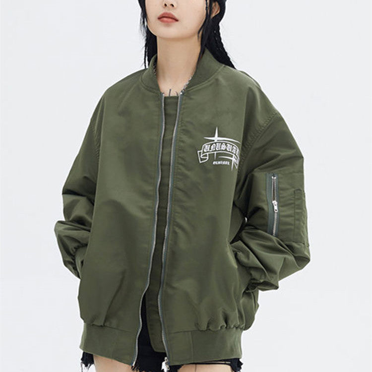 Men's Campus Couple Warm Design Jacket Loose Version