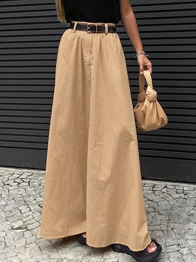 Women's Loose Temperament Fashionable All-match Skirt