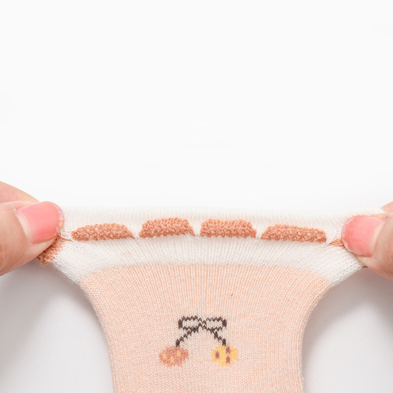 Baby Socks Loose Mouth Cute Medium Tube