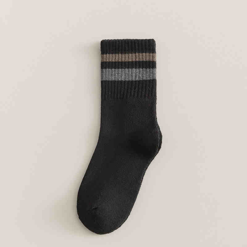 Middle Tube Boneless Thickened Warm Terry Socks