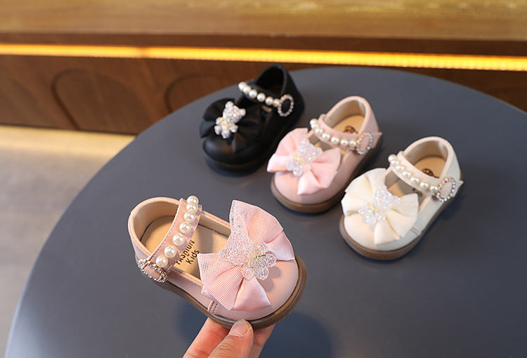 Autumn Style Single Shoe Soft Sole Walking Baby Shoes