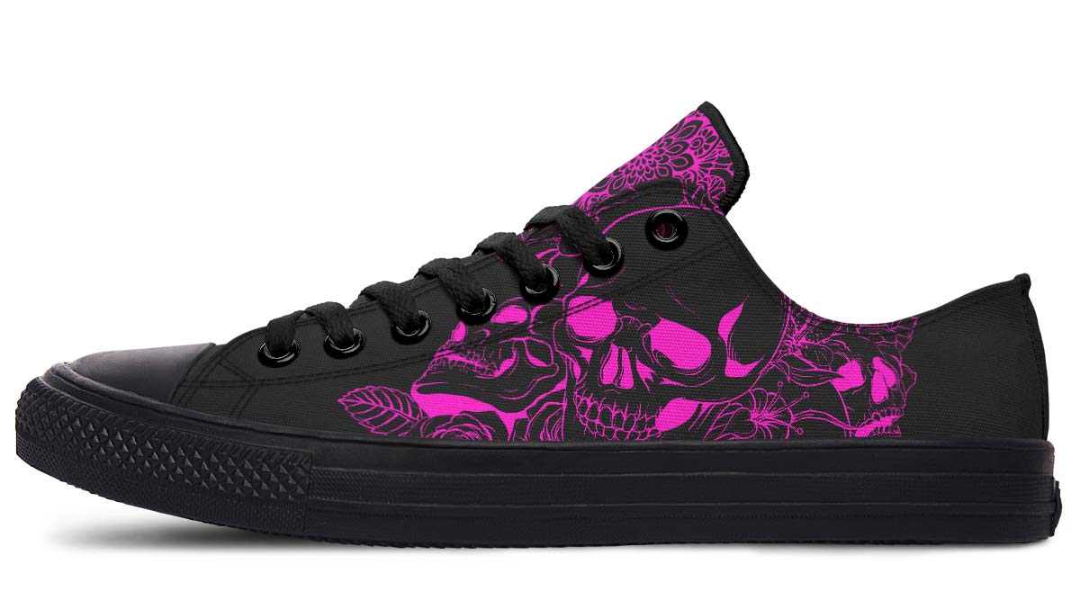 Fashion Print Couple Low-Top Canvas Shoes