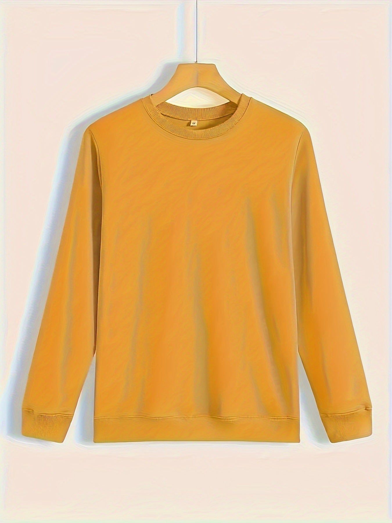 Afslappet langærmet sweatshirt til kvinder