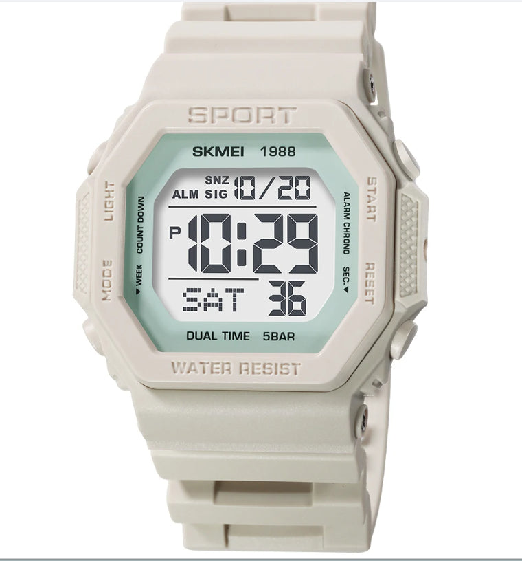 Outdoor Electronic Watch Men's Multifunctional Waterproof Watch