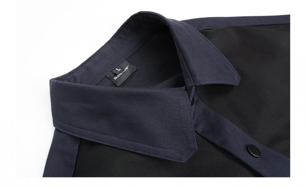 Functional Deconstructed Workwear Lapel Jacket Long Sleeves