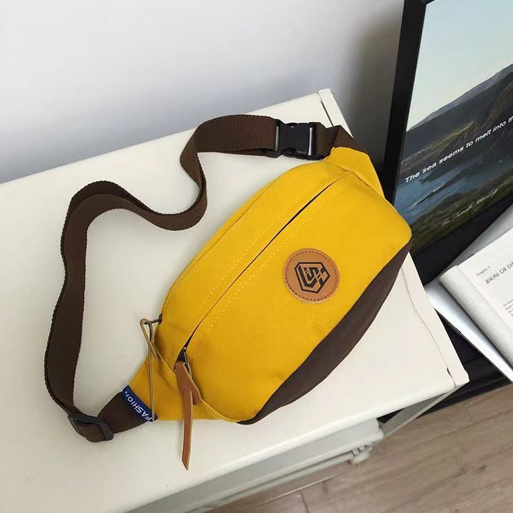 Crossbody All-matching En Skulder Sport Taljetaske Til Kvinder
