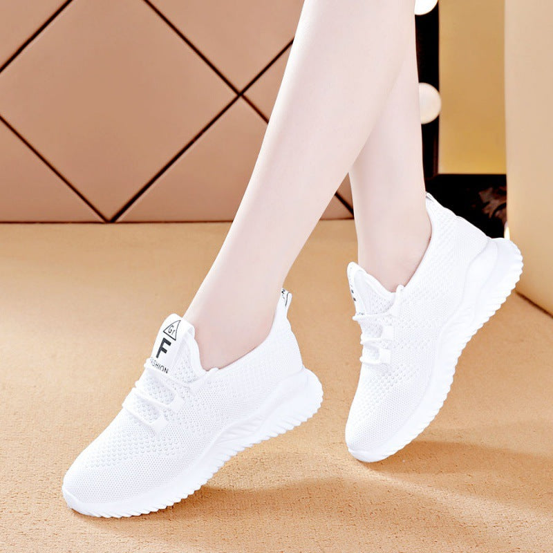 Women's Mesh Casual Running Shoes Korean Style All Match