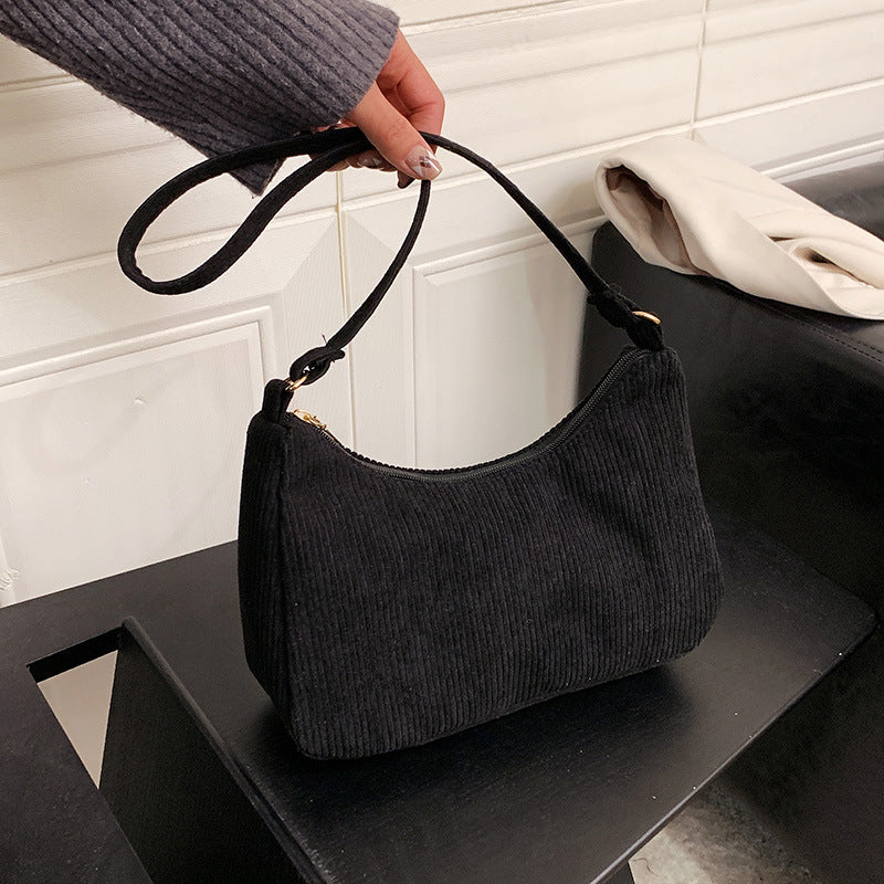 Ny Stil Skuldertaske til Hænderne Trendy Enkel Skuldertaske