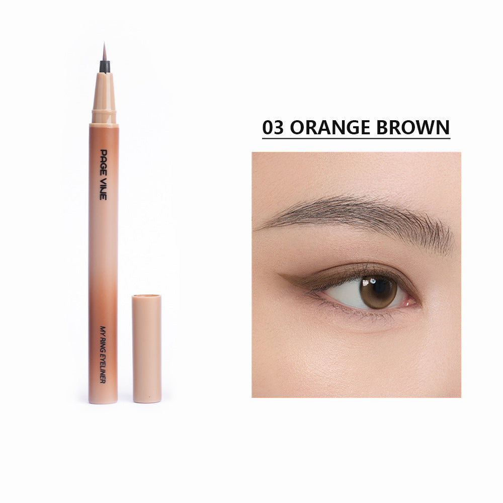 Color Liquid Eyelinerwaterproof Sweatproof Long-lasting And Smudge-proof