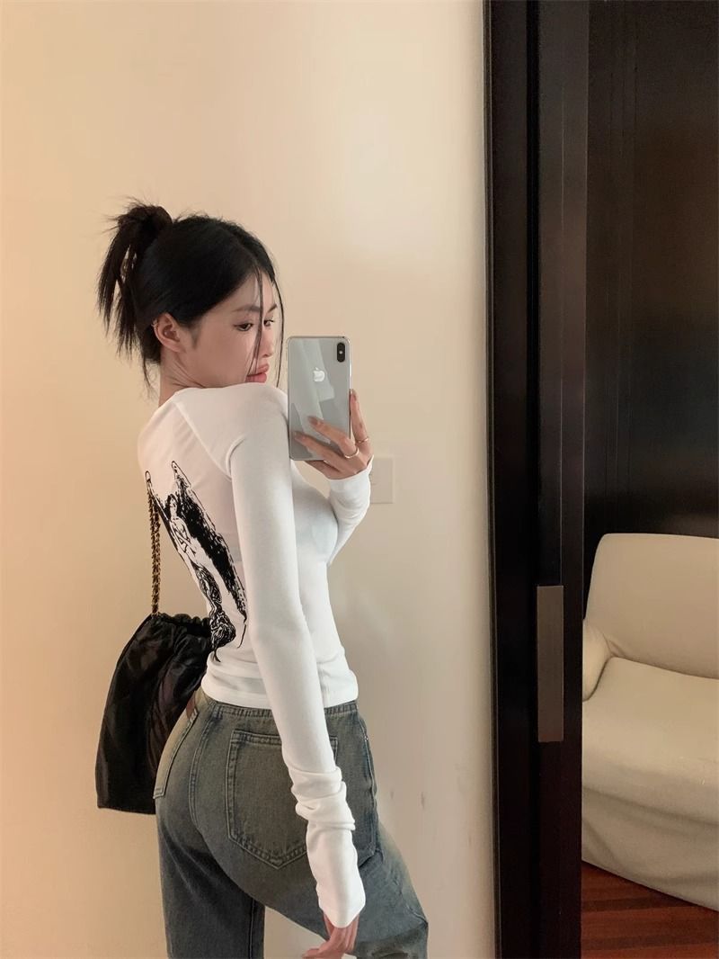 Y2g American Retro Pure Hot Girl Top