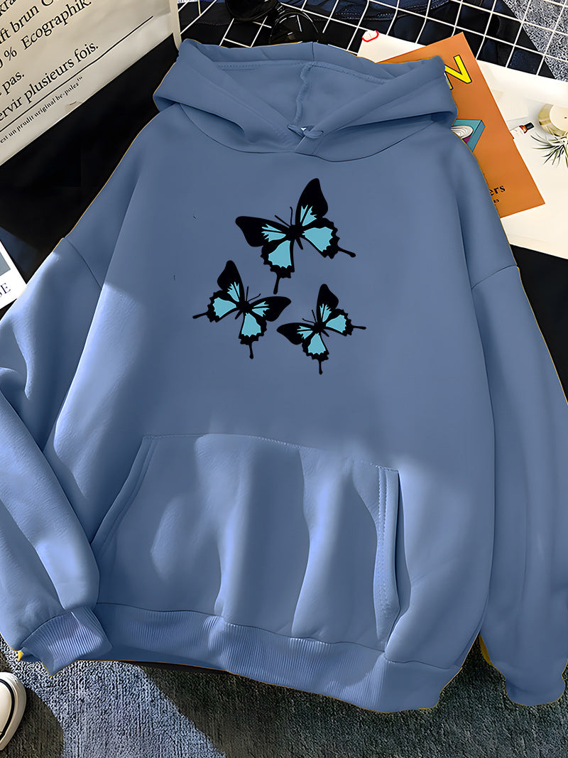 Sweet And Fresh Polyester Hooded Regular Sleeve Long Sleeve Street