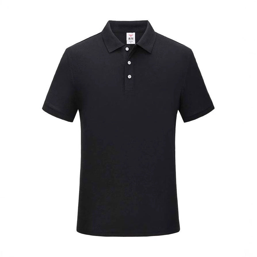 Summer Polo Shirt Men's High-grade Lapel