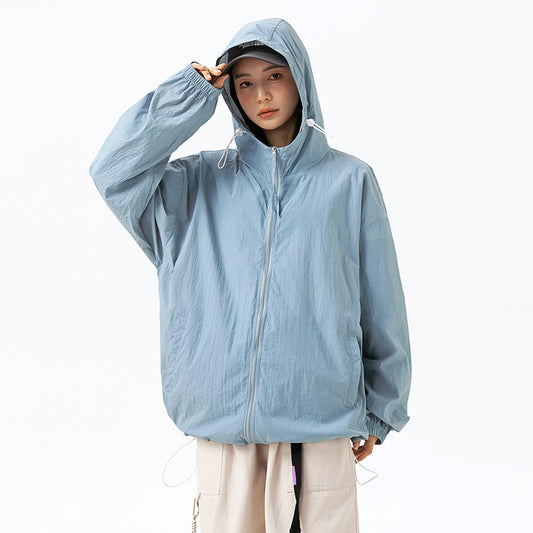Sun Protection Clothing Trendy Simple Hooded