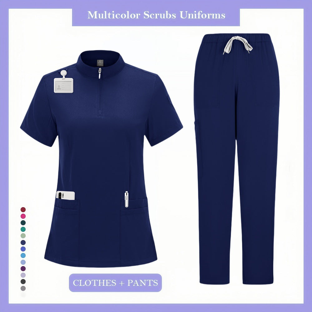 Surgical Scrub Hand-washing Gown Dental Clinic Uniform Beauty Salon Workwear