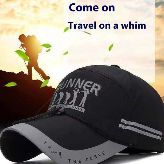 Men's And Women's Outdoor Sun-poof Peaked Cap Acrylic