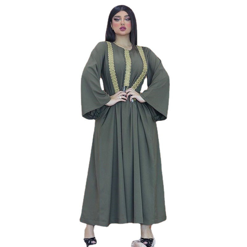 Women's Lace Robe Dress Gurban Festival