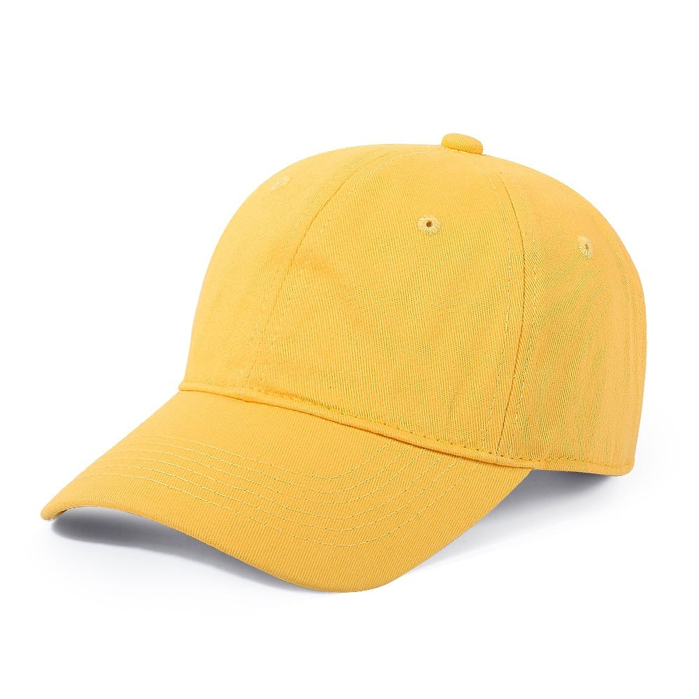 Soft Top All-matching Hat R Letter Baseball Cap For Women