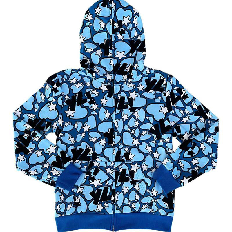 Lynlås Løs Herre- og Dame Trendy Sweaterjakke