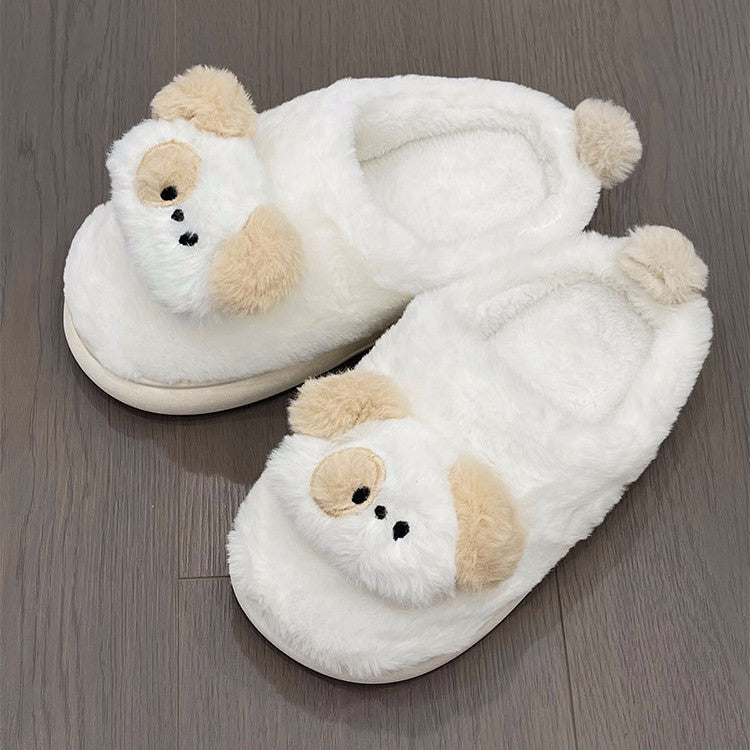 Women's Thermal Removable Waterproof Cotton Slippers