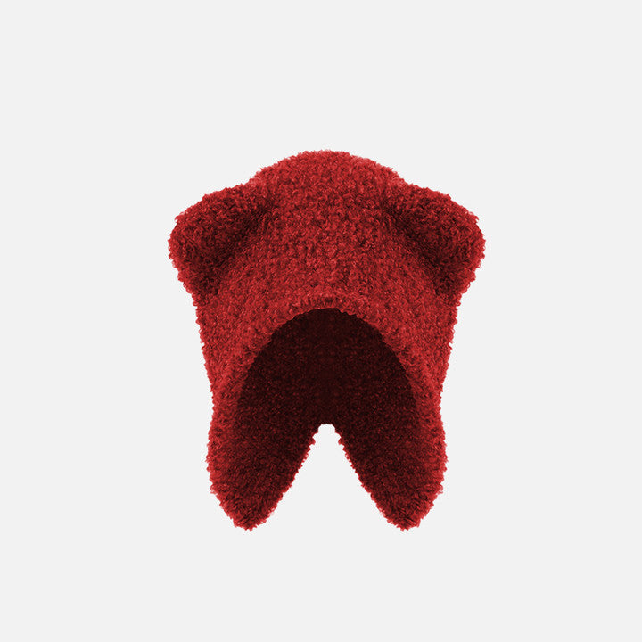 Women's Cute Trendy Plush Hat With Bear Ears