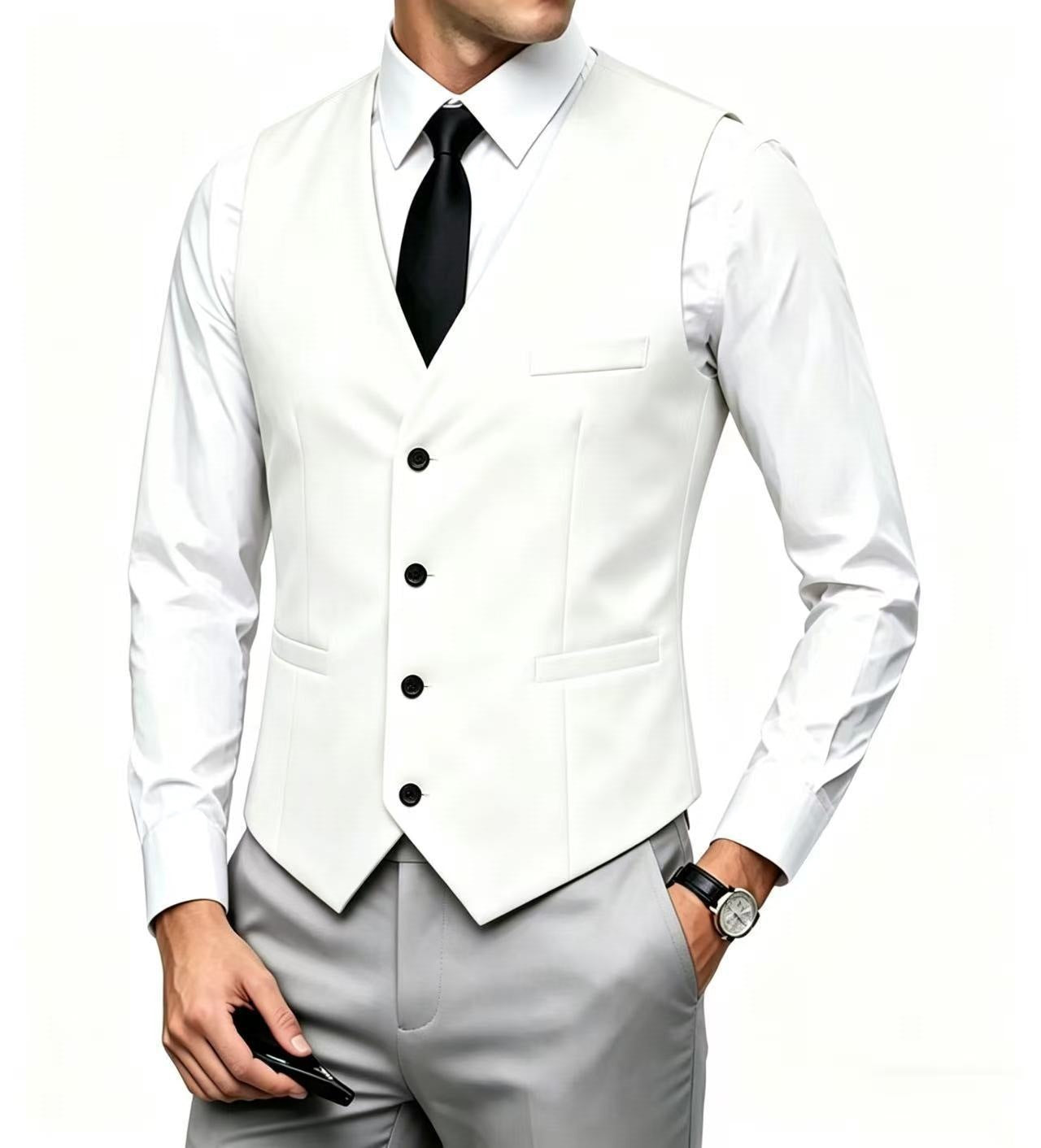 Men's Fashion V-Neck Casual Suit Vest