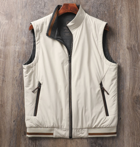 Double-sided Vest Man Business Sleeveless Jacket