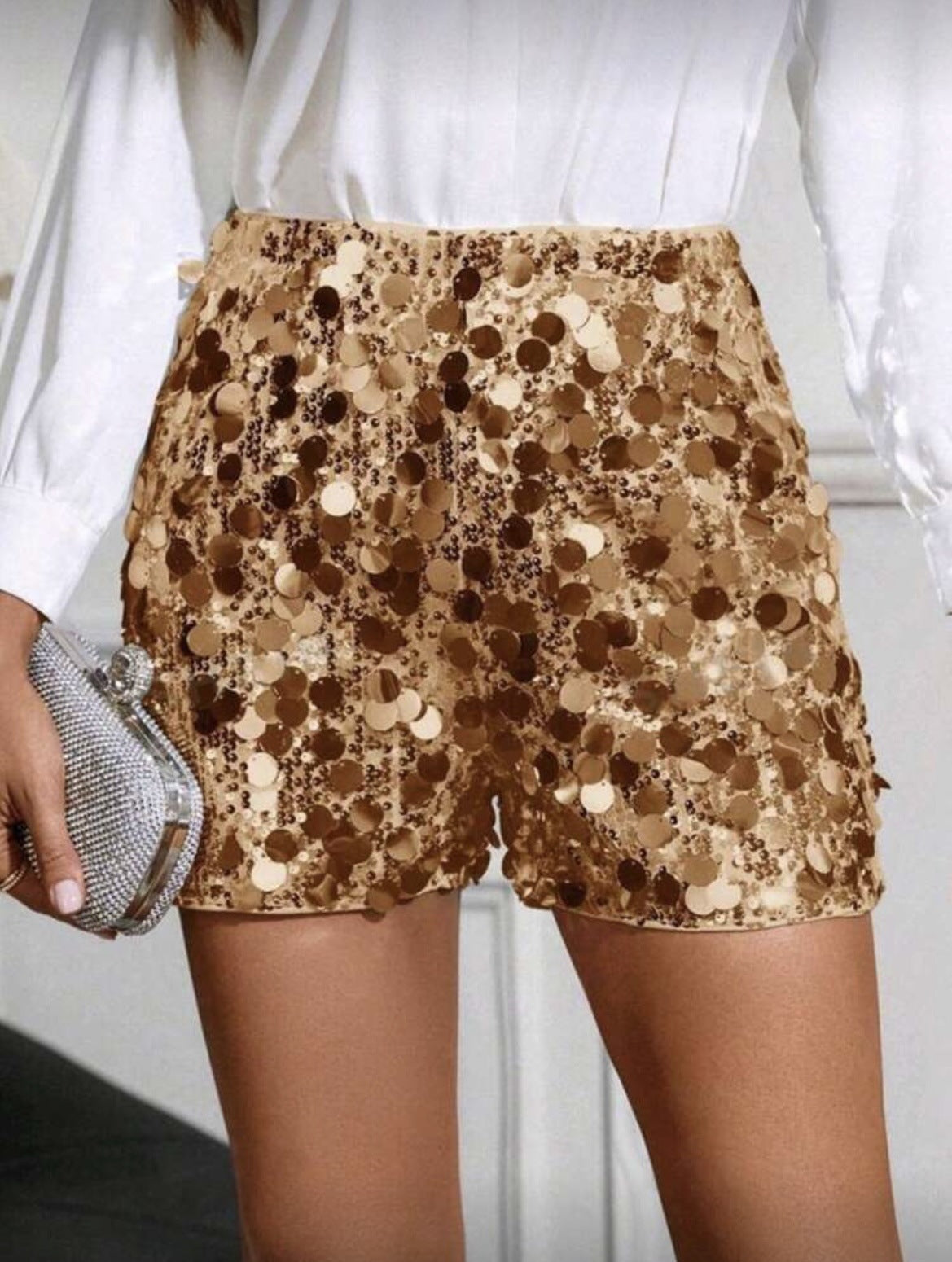 Women's Nightclub Beaded Shorts Sequin Shorts