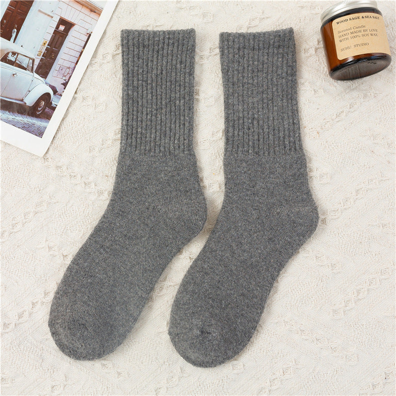 Men's And Women's Fashion Padded Warm Thick Socks