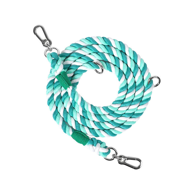 Multifunctional Braided Double-ended Dog Leash