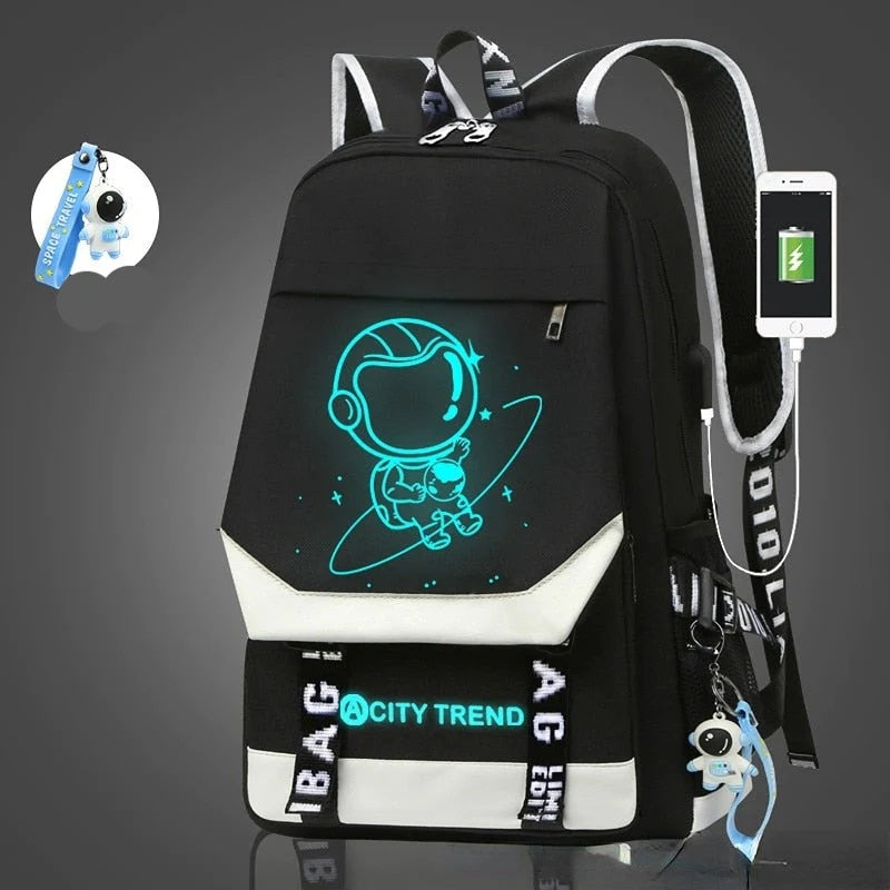 Men's Fashion Casual Simple Shoulder Backpack
