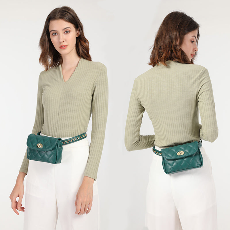Small Fragrance Crossbody Rhombus Chain Fashion