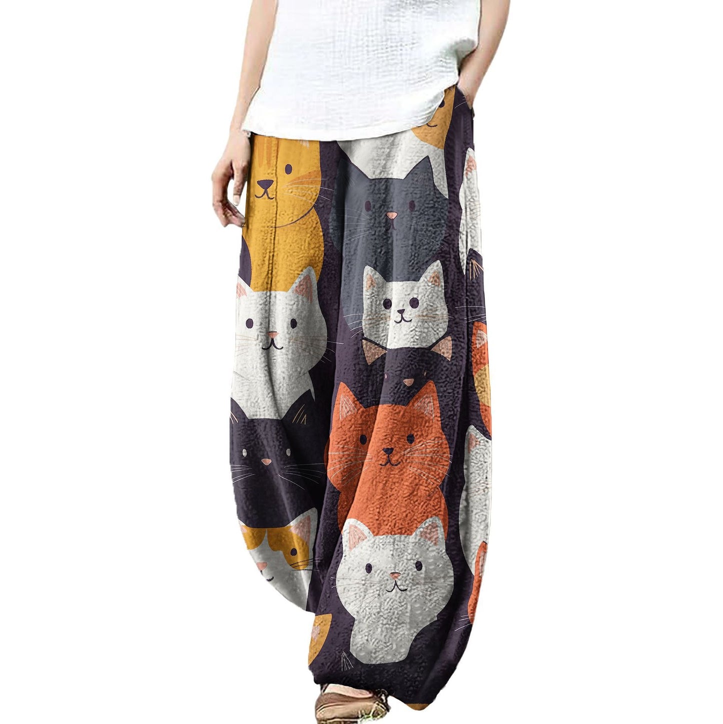 Versatile Relaxed Street-style Bloomers