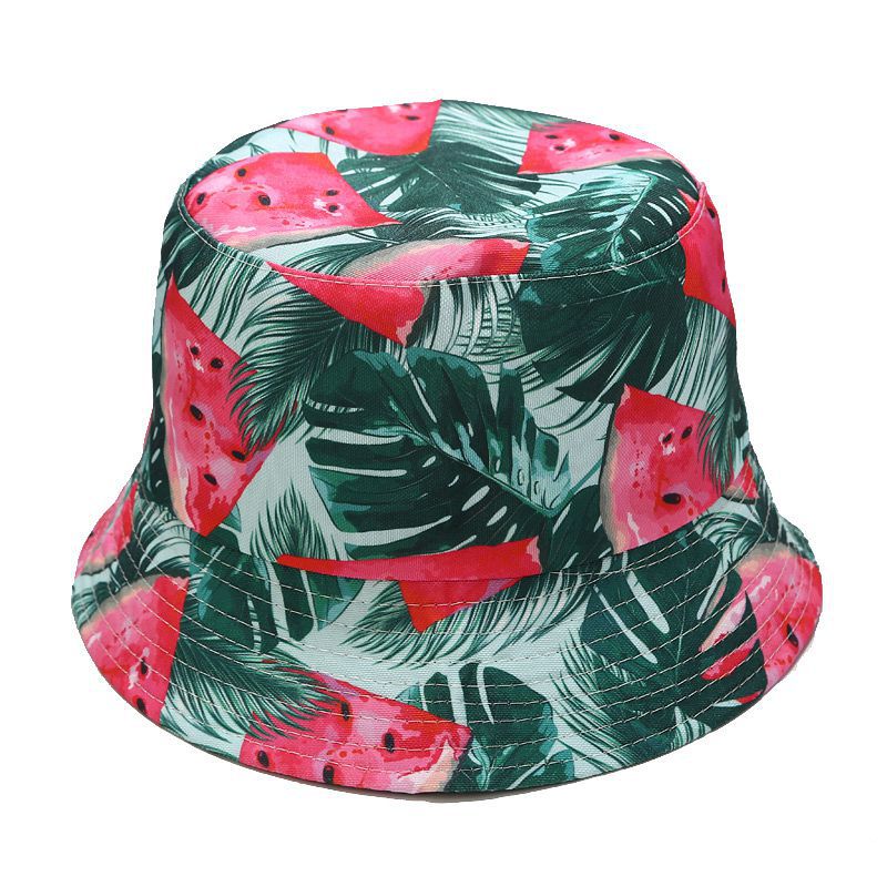 Fruit Pattern Bucket Hat Men And Women Outdoor Casual Sun Hat