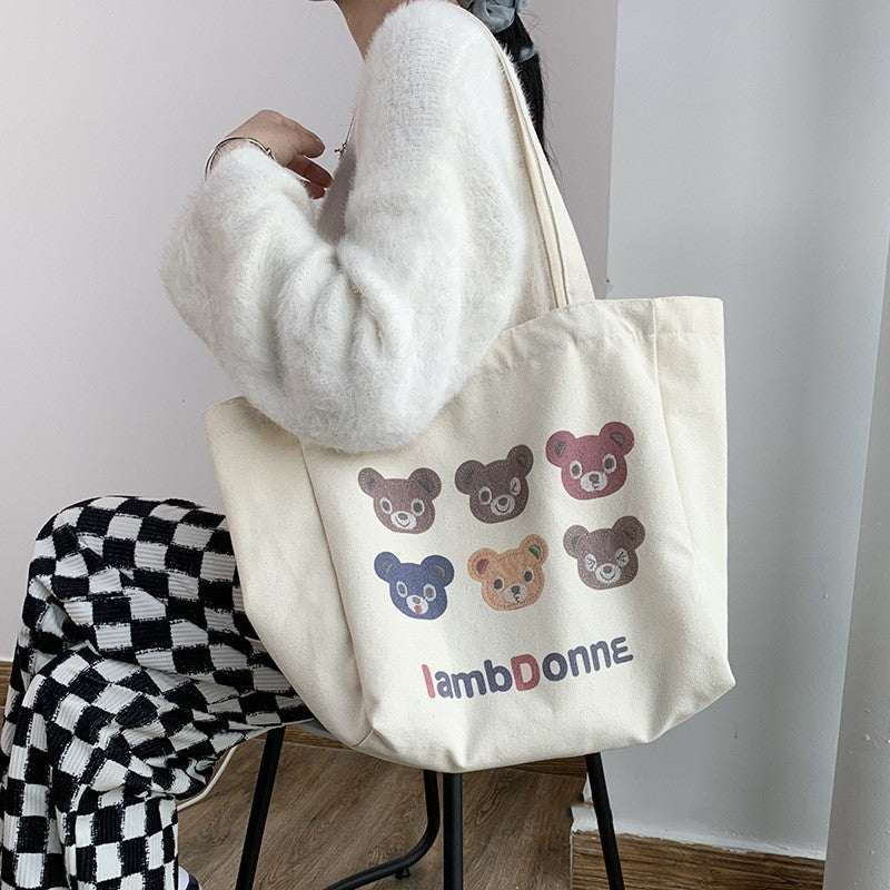 Large Capacity Female Shoulder Handheld Tote Bag