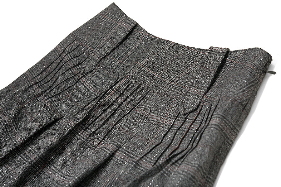 Oxygen American Retro Hot Girl Pleated Short Skirt