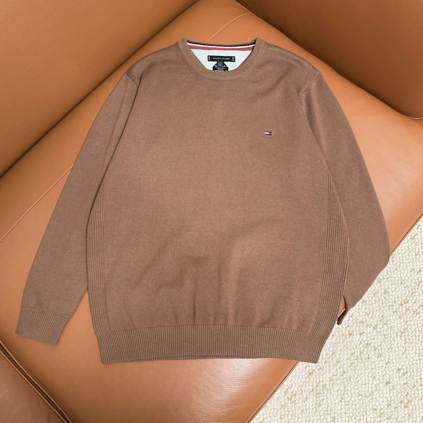 Luksus-light Lynlås Best-selling Ståkrave Unisex Uldsweater