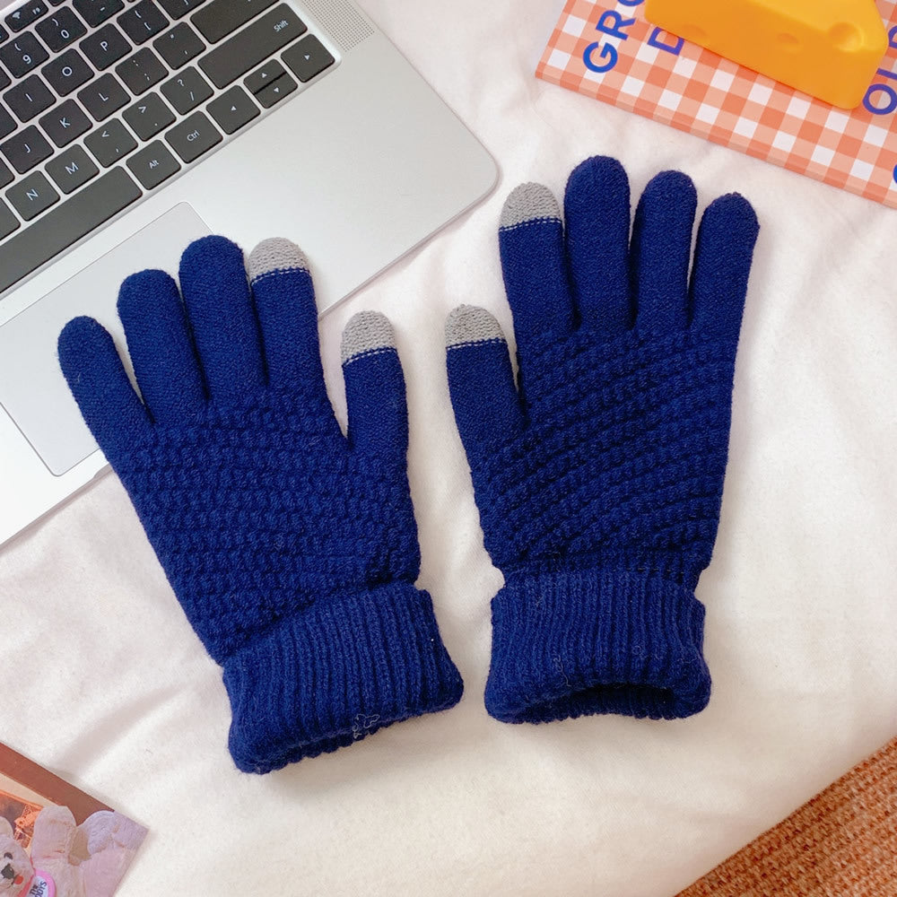 Student Japanese Girl Heart Full Finger Five-finger Gloves