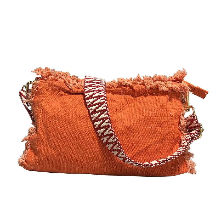Vintage Embroidery Artistic Girls' Shoulder Bag