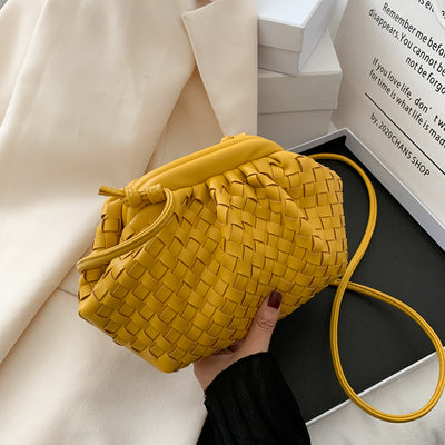 Autumn Cloud Woven Bag Net New Bag Ladies Fashion