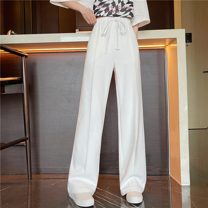 Women's Slimming Versatile Casual High Waist Wide Leg Pants