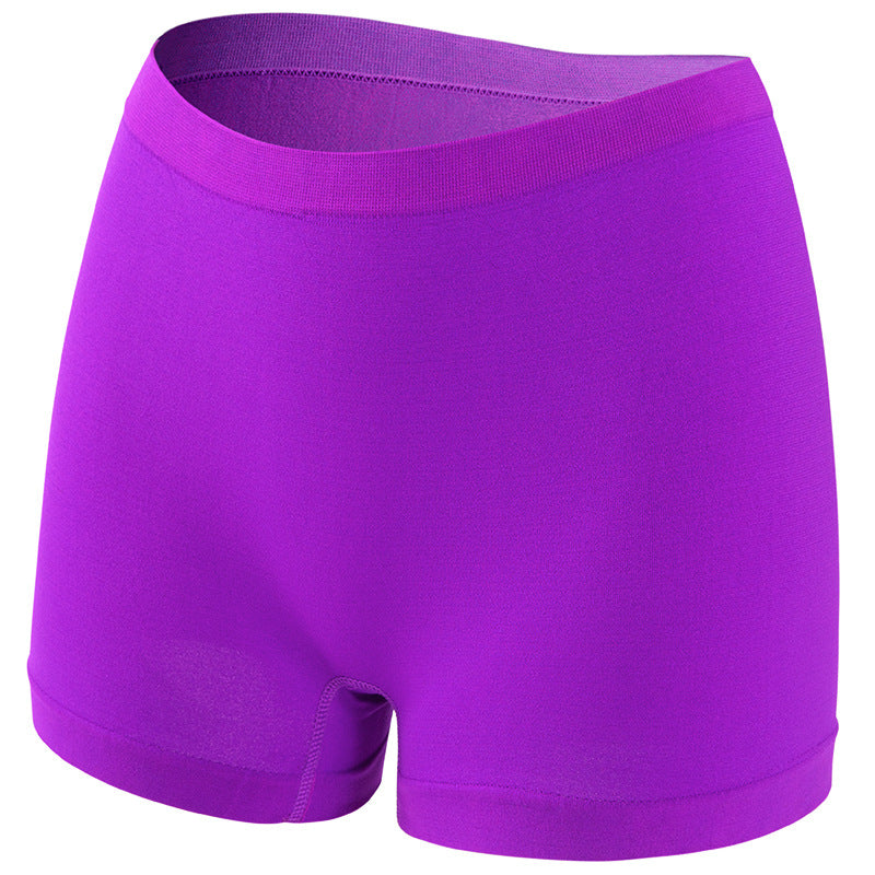 Women's Underwear Plus Size Plump Girls Invisible Boxer Safety Pants