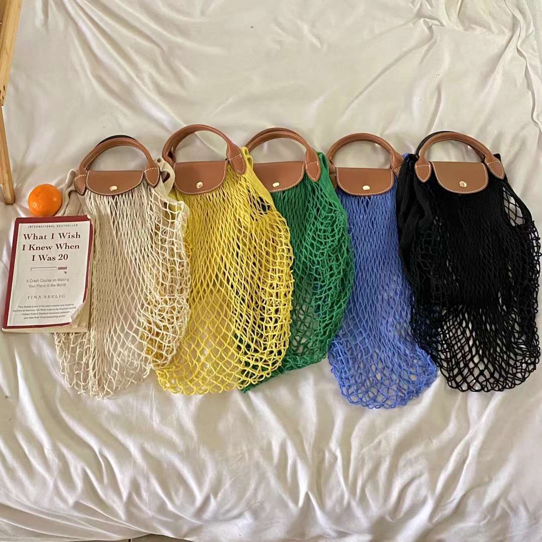 Bagone Shoulder Large Capacity Beach Bag Mesh Storage