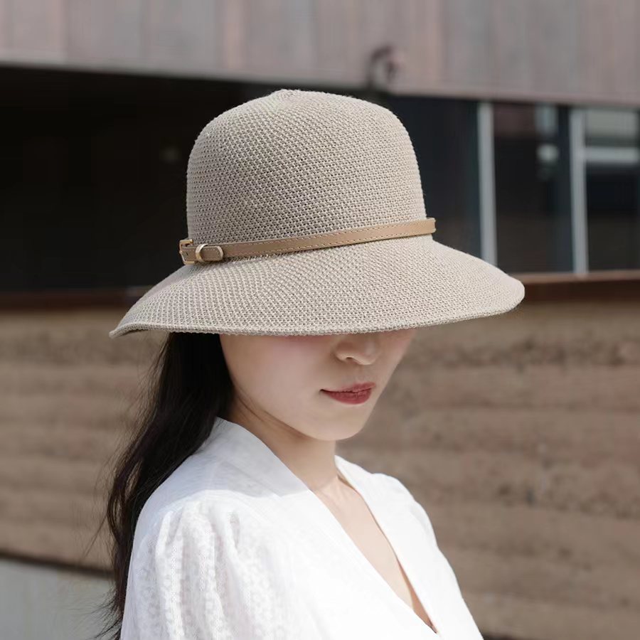 Women's Sunshade Sunscreen Thin Fashion Outdoor Straw Hat